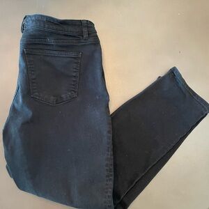 Talbot’s Women’s Heritage slim ankle Jeans Black Size 14P/32